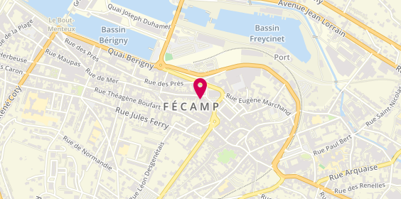 Plan de Sim Fecamp, 1 Rue Saint-Etienne, 76400 Fécamp