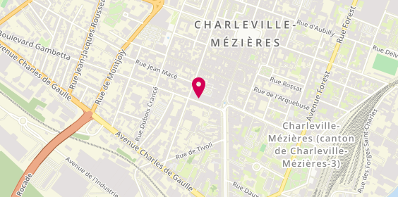 Plan de Samsic Emploi Charleville-Mézières, 4 Boulevard Gambetta, 08000 Charleville-Mézières