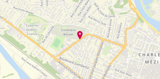 Plan de Start People, 89 avenue Charles Boutet, 08000 Charleville-Mézières