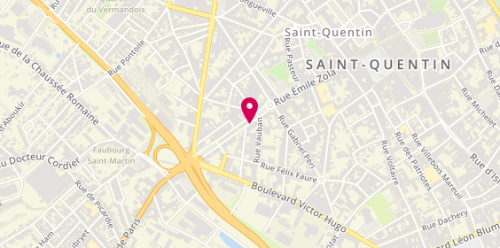 Plan de Supplay Saint-Quentin, 11 avenue Faidherbe, 02100 Saint-Quentin