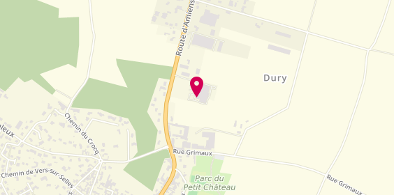 Plan de Start People, 26 Route d'Amiens, 80480 Dury