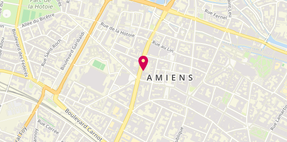Plan de Sos Amiens Interim, 6 Rue du Général Leclerc, 80000 Amiens