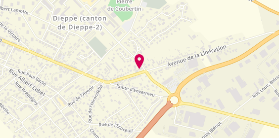 Plan de Crit Neuville les Dieppe, 25 avenue de la Libération, 76370 Dieppe
