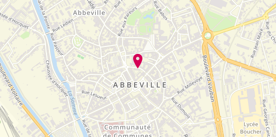 Plan de Adecco Abbeville, 9 Rue Gontier Patin, 80100 Abbeville