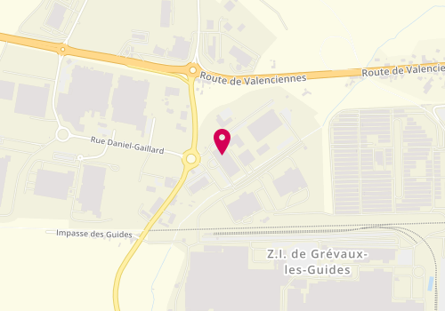 Plan de Randstad Inhouse, Cité de l'Entreprise
Zone Industrielle de Gréveaux Les Guides, 59750 Feignies