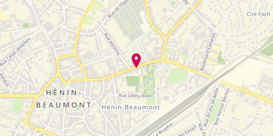 Plan de Groupe Morgan Services Henin-Beaumont, 336 Bis
Rue Élie Gruyelle, 62110 Hénin-Beaumont