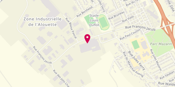 Plan de Randstad Inhouse, Zone Industrielle des Allouettes
145 Rue François Jacob, 62800 Liévin