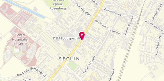 Plan de Adecco Seclin, 71 Rue Roger Bouvry, 59113 Seclin