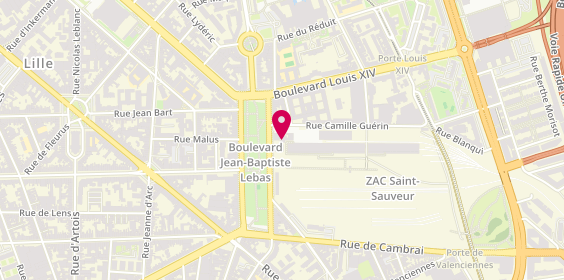 Plan de Grands Ensemble, 292 Rue Camille Guérin, 59000 Lille