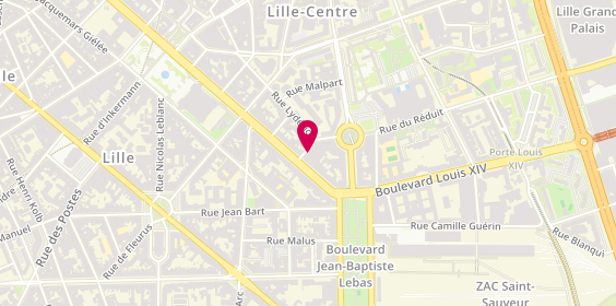 Plan de Fed Lille, 5 Rue d'Hazebrouck, 59800 Lille
