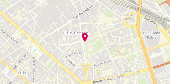 Plan de Actual emploi Lille, 193 Rue Pierre Mauroy, 59000 Lille