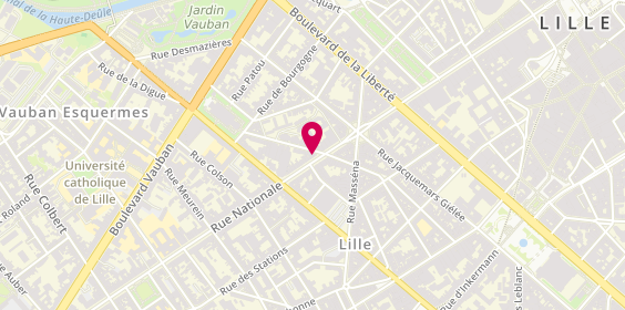 Plan de Groupe Morgan Services, 152 Rue Nationale, 59000 Lille