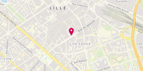 Plan de Adecco, 104 Rue Molinel, 59800 Lille