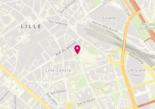 Plan de Thedra, 41 Rue Gustave Delory, 59000 Lille