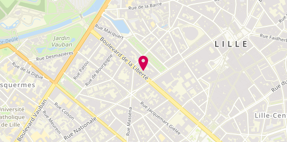 Plan de Ago Intgerim, 59 Boulevard de la Liberté, 59000 Lille