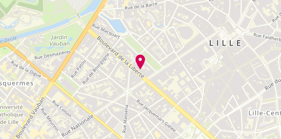 Plan de Supplay Btp, 59 Bis Boulevard de la Liberté, 59000 Lille