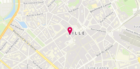 Plan de KSI Retail et Developpement, 8 Rue Jean Roisin, 59800 Lille