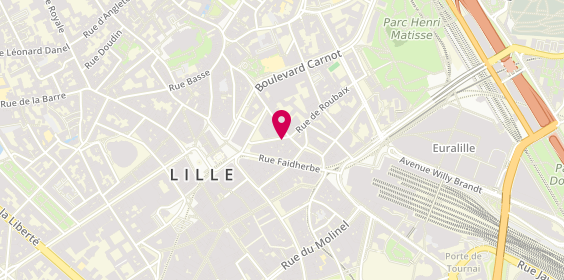 Plan de Planett - Lille, 30 Rue Anatole France, 59800 Lille