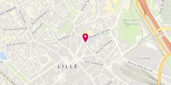 Plan de Kelly Finance Office Lille, 24-26 Boulevard Carnot, 59000 Lille