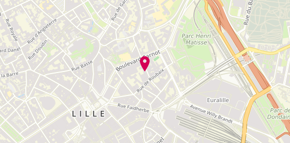 Plan de Janus Lille Environnement, 7/9 Rue des Jardins, 59800 Lille
