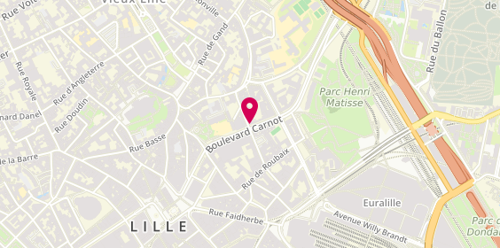Plan de Crit Interim, 49 Boulevard Carnot, 59800 Lille