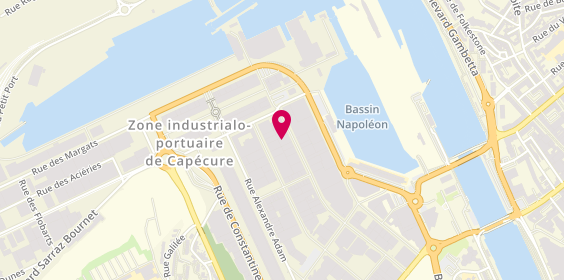 Plan de Mistertemp' Intérim Onsite Boulogne-sur-Mer, 39 Rue Georges Honoré, 62200 Boulogne-sur-Mer