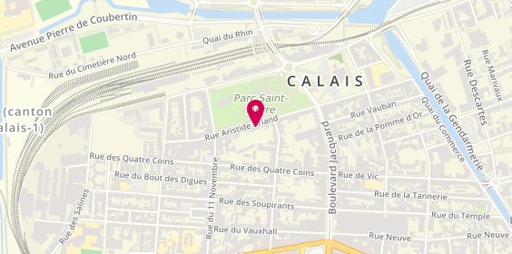 Plan de Afa, 31 Rue Aristide Briand, 62100 Calais