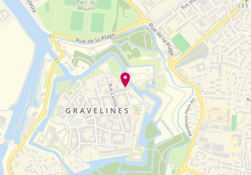Plan de Gravelines, 39 Rue de Dunkerque, 59820 Gravelines