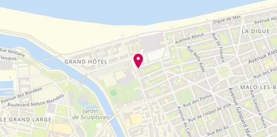 Plan de Dlsi Dunkerque Nucleaire, Villa Plaisance
29 place du Casino, 59240 Dunkerque
